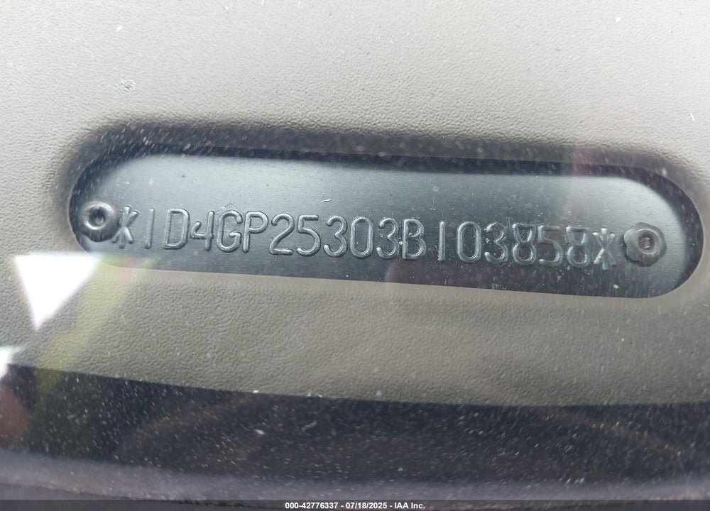 2003 DODGE CARAVAN SE VIN: 1D4GP25303B103858
