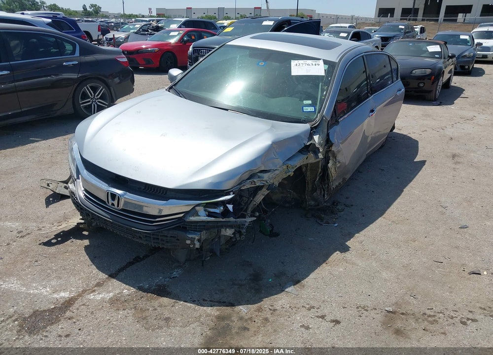 2017 HONDA ACCORD EX-L V6 VIN: 1HGCR3F84HA016288