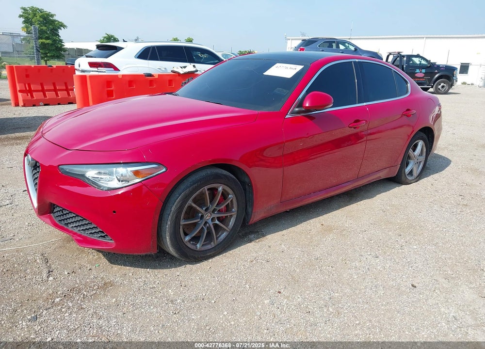 2017 ALFA ROMEO GIULIA VIN: ZARFAEDN3H7550294