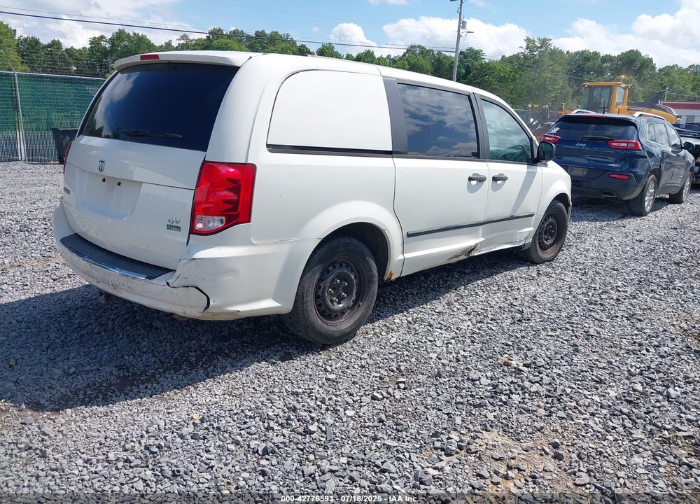2013 RAM CARGO TRADESMAN VIN: 2C4JRGAG3DR658230