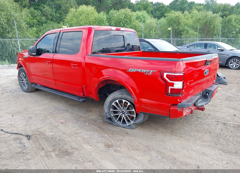 2018 FORD F-150 VIN: 1FTEW1EG7JKG00522