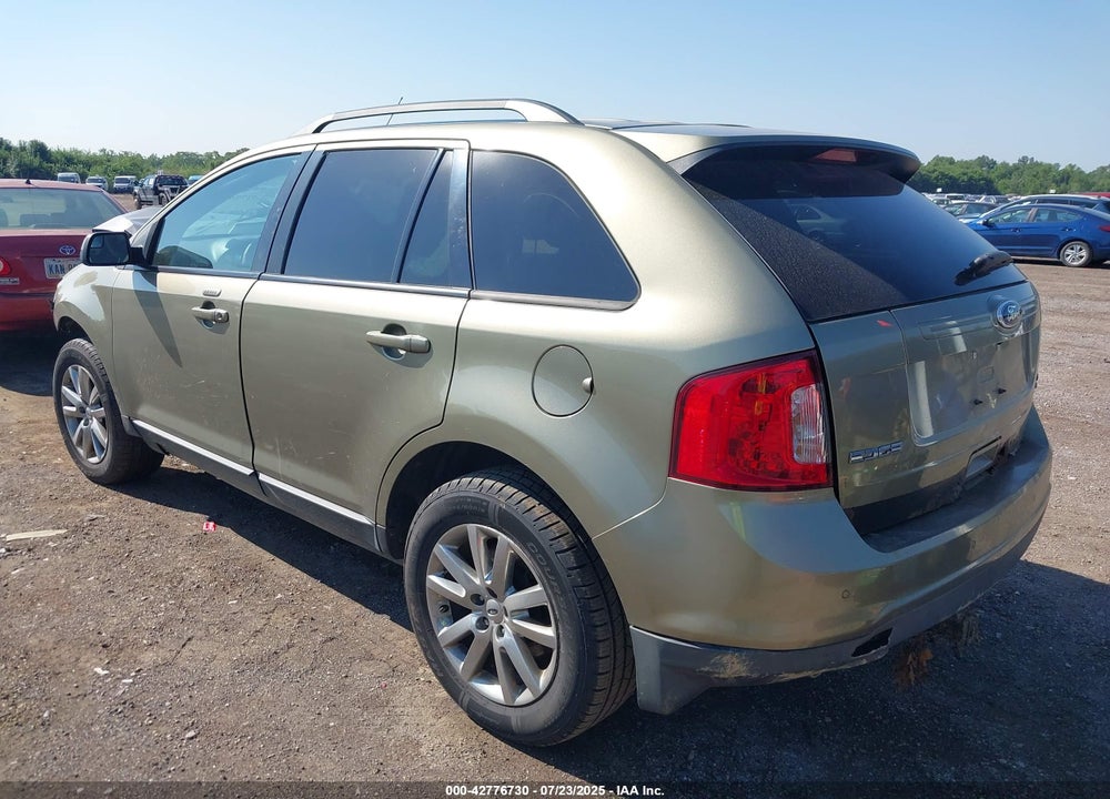 2012 FORD EDGE SEL VIN: 2FMDK4JCXCBA06723