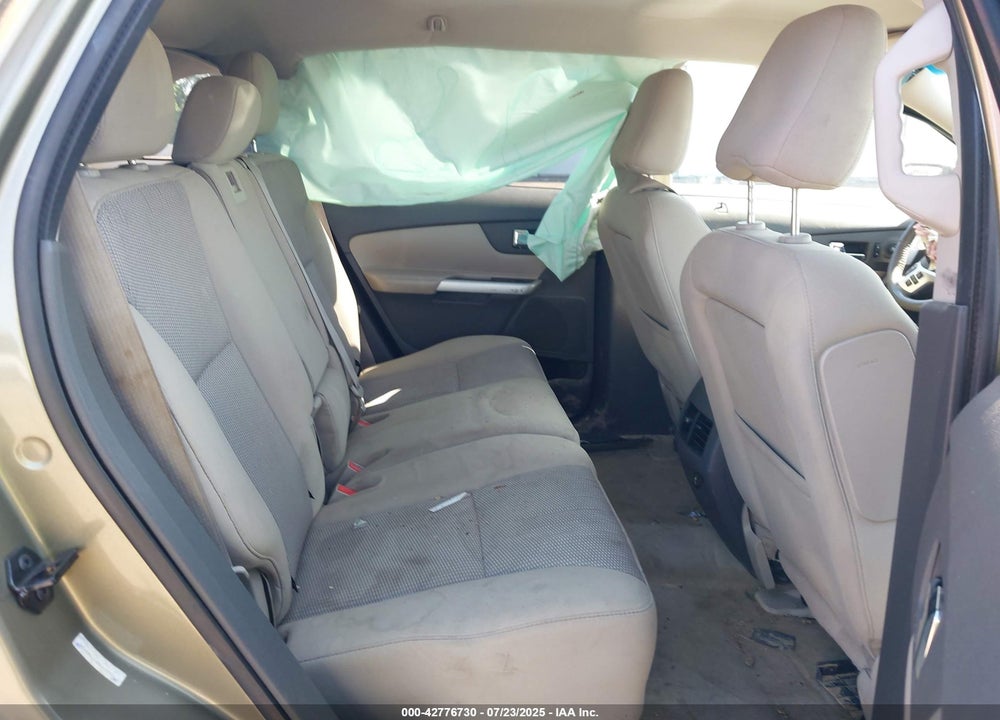 2012 FORD EDGE SEL VIN: 2FMDK4JCXCBA06723
