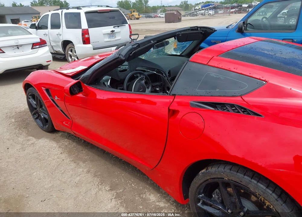 2019 CHEVROLET CORVETTE VIN: 1G1YB2D7XK5112125