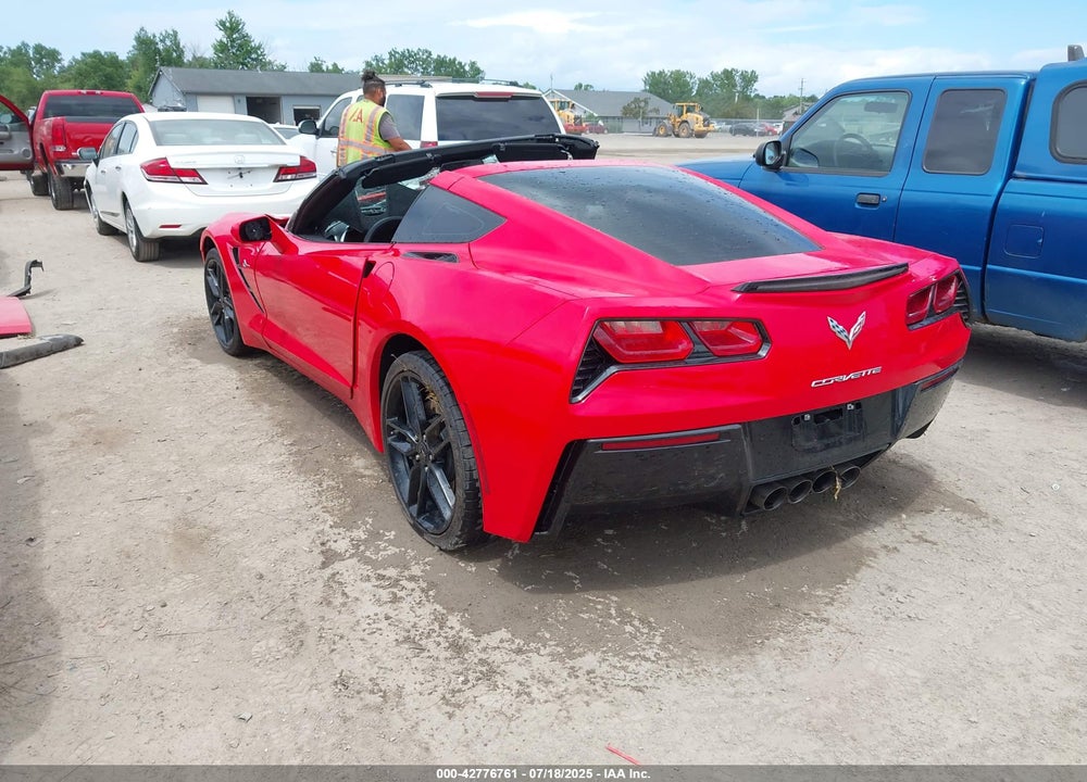 2019 CHEVROLET CORVETTE VIN: 1G1YB2D7XK5112125