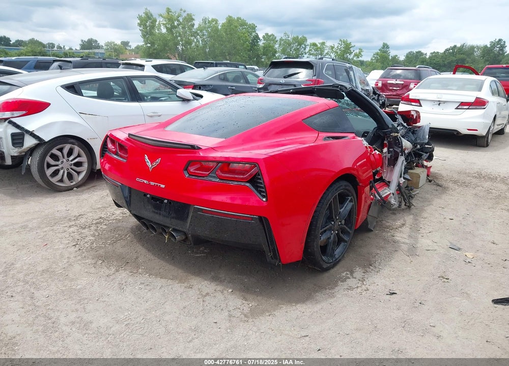 2019 CHEVROLET CORVETTE VIN: 1G1YB2D7XK5112125