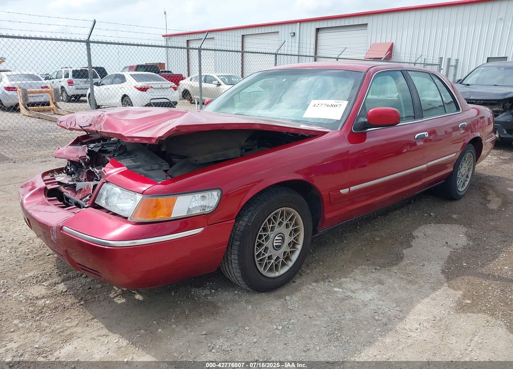 2001 MERCURY GRAND MARQUIS GS VIN: 2MEFM74W71X637524