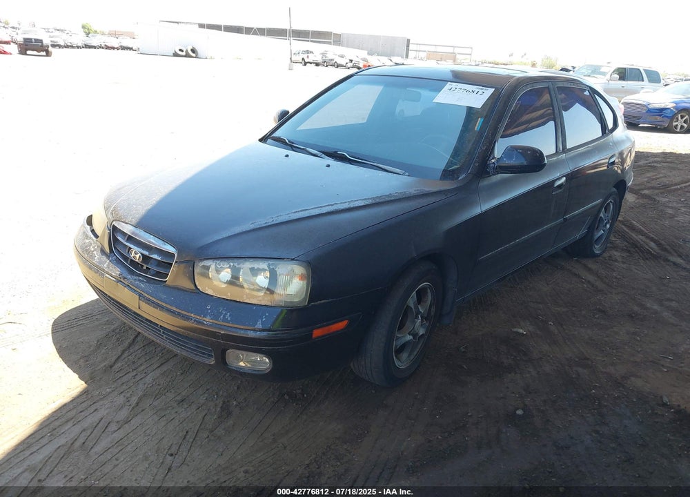 2002 HYUNDAI ELANTRA VIN: KMHDN55D52U058012