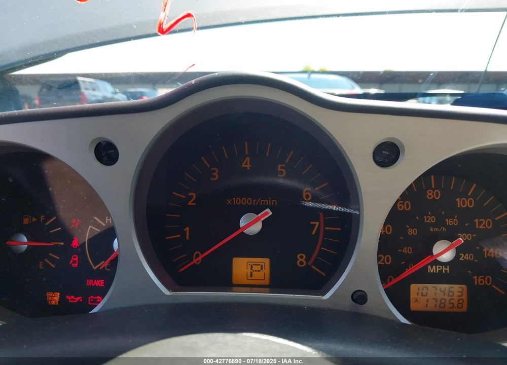 2005 NISSAN 350Z VIN: JN1AZ34D75M600493