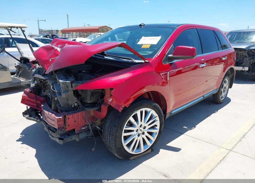2011 LINCOLN MKX VIN: 2LMDJ6JK6BBJ15981