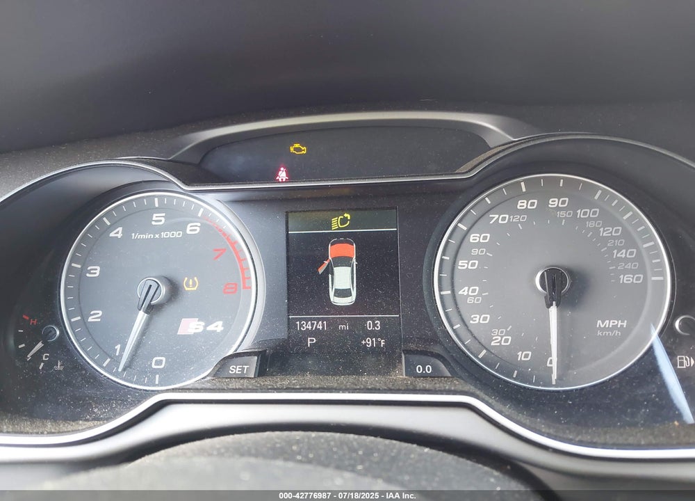 2013 AUDI S4 VIN: WAUKGAFL5DA085460
