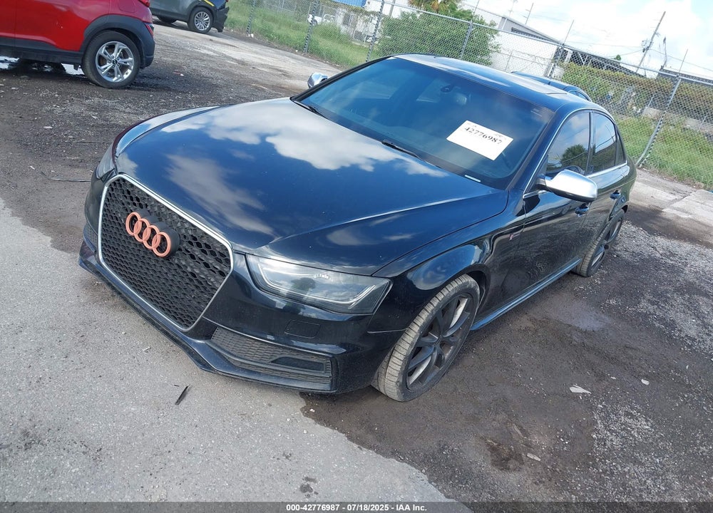 2013 AUDI S4 VIN: WAUKGAFL5DA085460