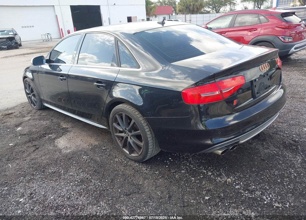 2013 AUDI S4 VIN: WAUKGAFL5DA085460