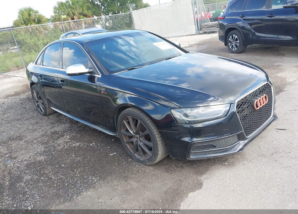 2013 AUDI S4 VIN: WAUKGAFL5DA085460