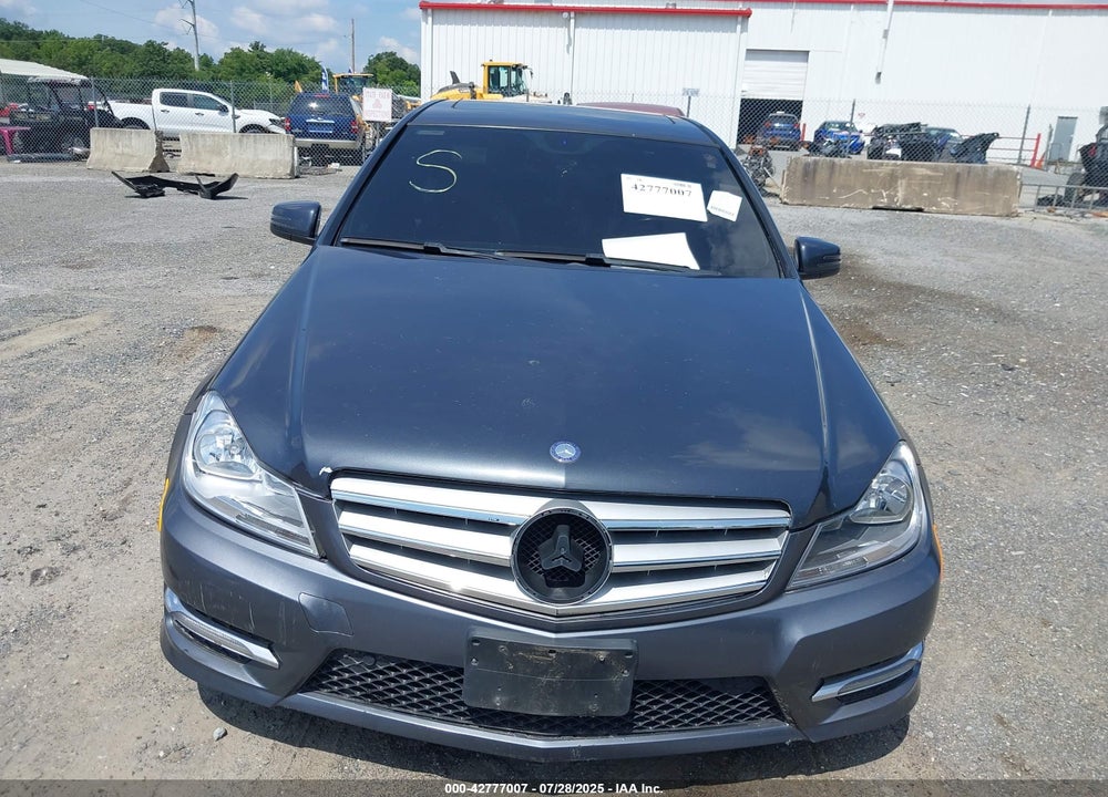 2013 MERCEDES-BENZ C CLASS VIN: WDDGF8AB7DA831092