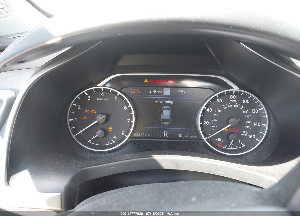 2020 NISSAN MURANO VIN: 5N1AZ2DJ9LN166707