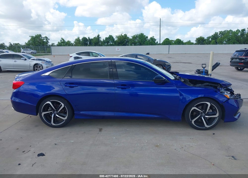 2022 HONDA ACCORD VIN: 1HGCV1F32NA005337