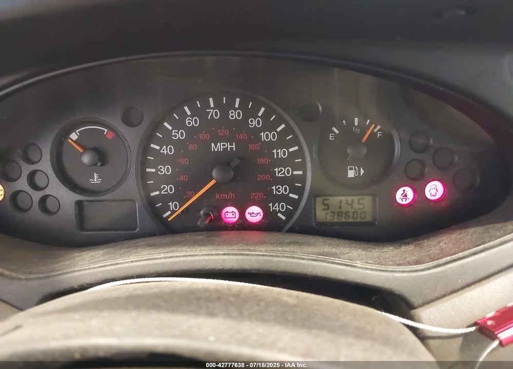 2002 FORD FOCUS SE VIN: 1FAFP34342W325154