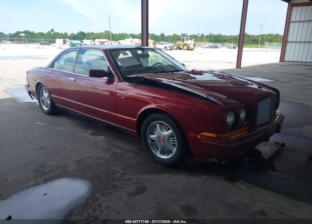 1995 BENTLEY CONTINENTAL R VIN: SCBZB03CXSCX52218