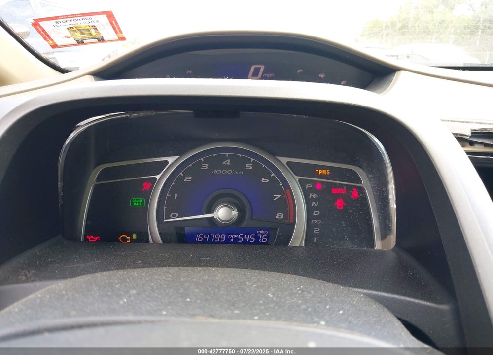 2008 HONDA CIVIC LX VIN: 1HGFA16518L021385