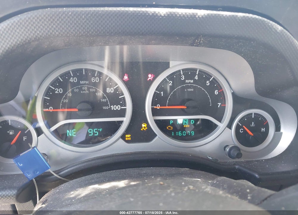 2009 JEEP WRANGLER UNLIMITED VIN: 1J8GA69109L775901