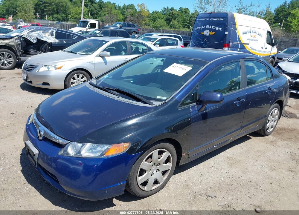 2007 HONDA CIVIC LX VIN: 1HGFA16597L143989