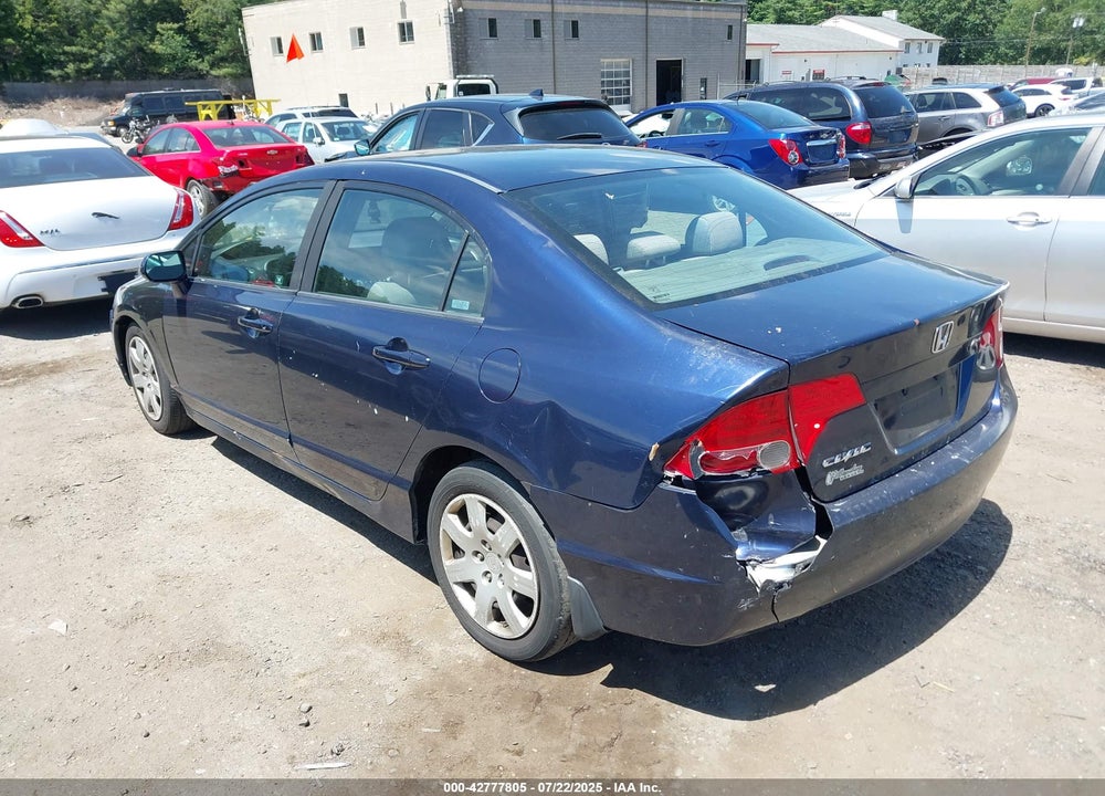 2007 HONDA CIVIC LX VIN: 1HGFA16597L143989