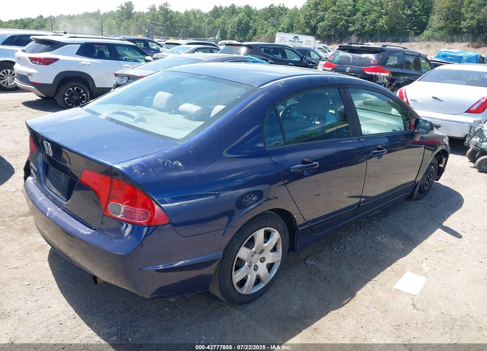 2007 HONDA CIVIC LX VIN: 1HGFA16597L143989