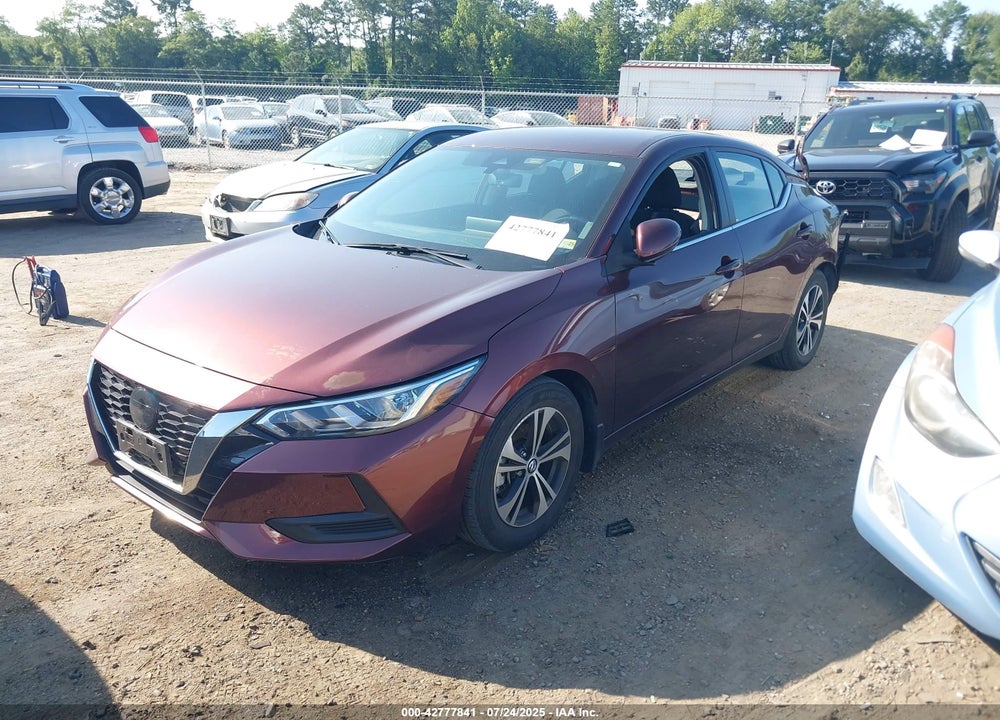 2022 NISSAN SENTRA VIN: 3N1AB8CVXNY262001