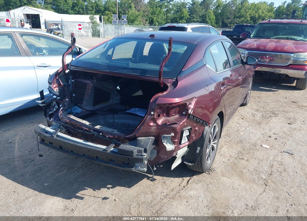 2022 NISSAN SENTRA VIN: 3N1AB8CVXNY262001