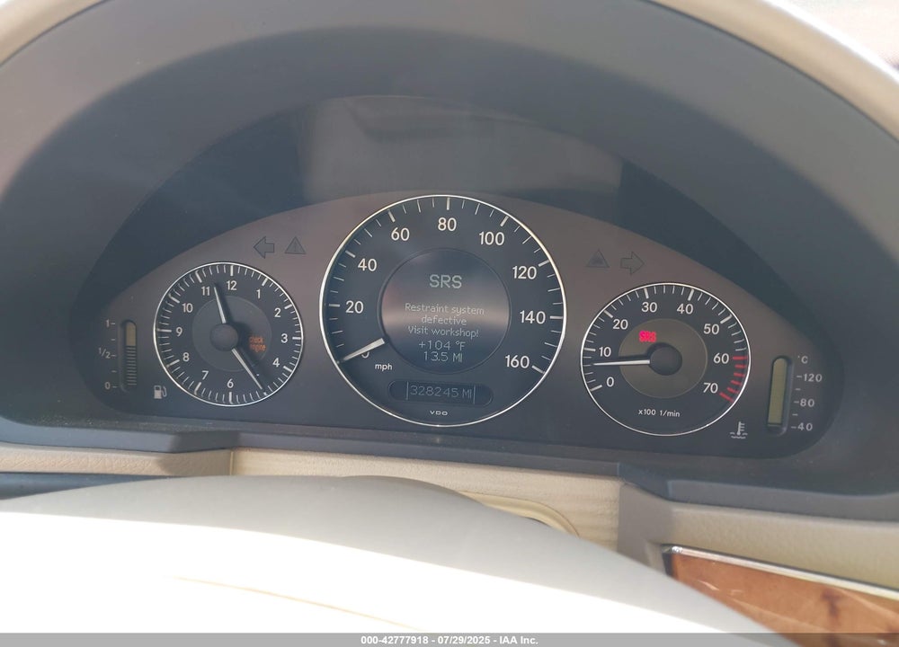 2003 MERCEDES-BENZ E 500 VIN: WDBUF70J23A093702