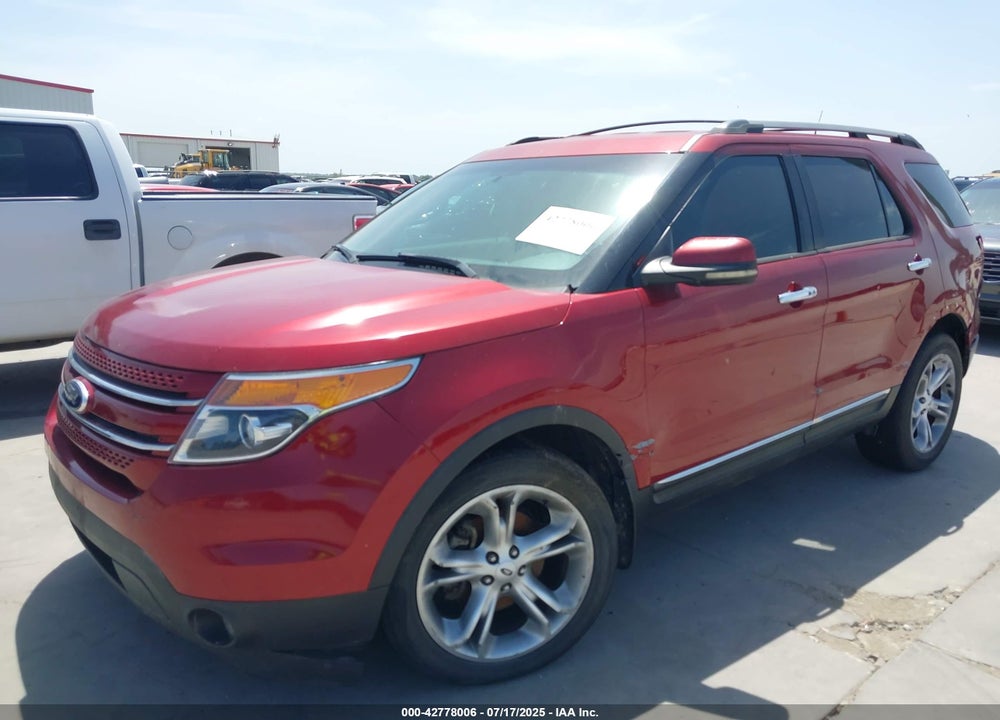 2013 FORD EXPLORER LIMITED VIN: 1FM5K8F86DGA83812