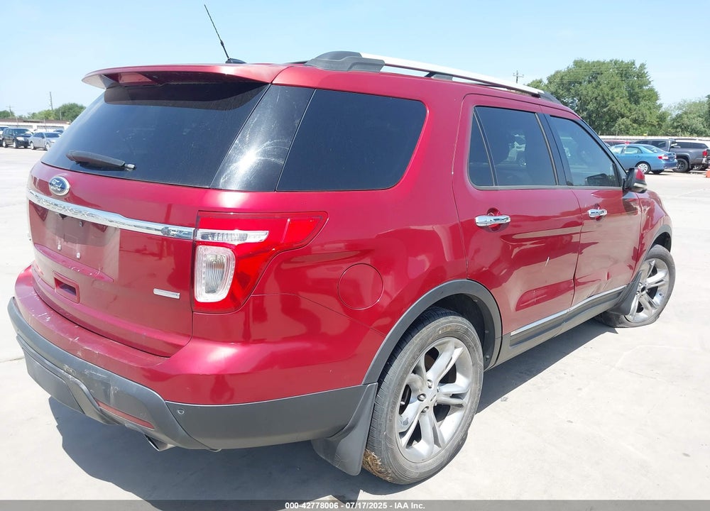 2013 FORD EXPLORER LIMITED VIN: 1FM5K8F86DGA83812