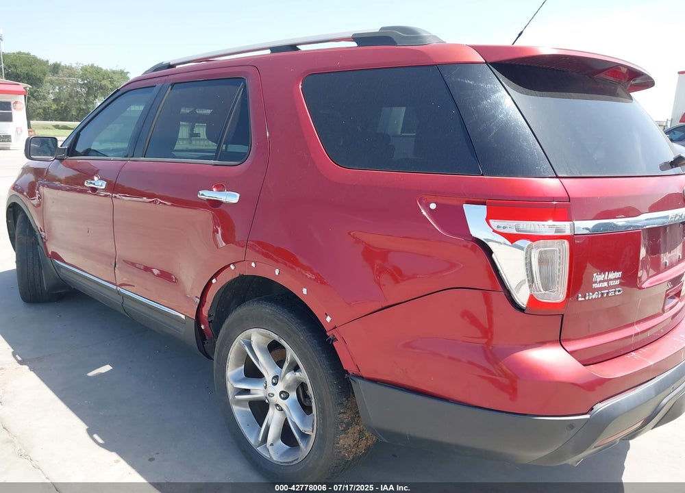 2013 FORD EXPLORER LIMITED VIN: 1FM5K8F86DGA83812