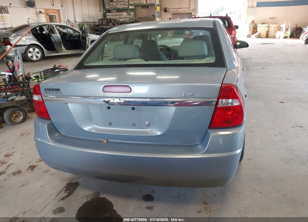 2007 CHEVROLET MALIBU VIN: 1G1ZS58F77F209937