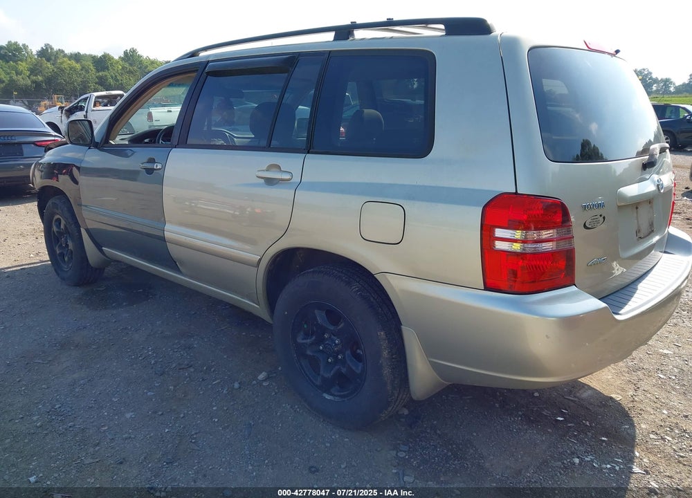 2003 TOYOTA HIGHLANDER VIN: JTEHD21A730023365