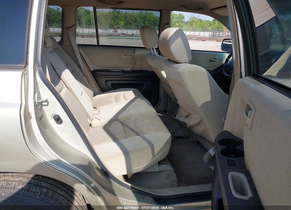 2003 TOYOTA HIGHLANDER VIN: JTEHD21A730023365