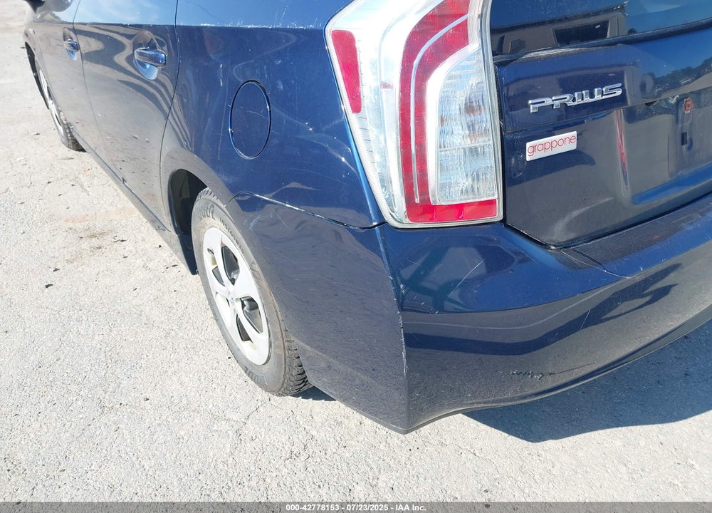 2012 TOYOTA PRIUS VIN: JTDKN3DU8C1503489