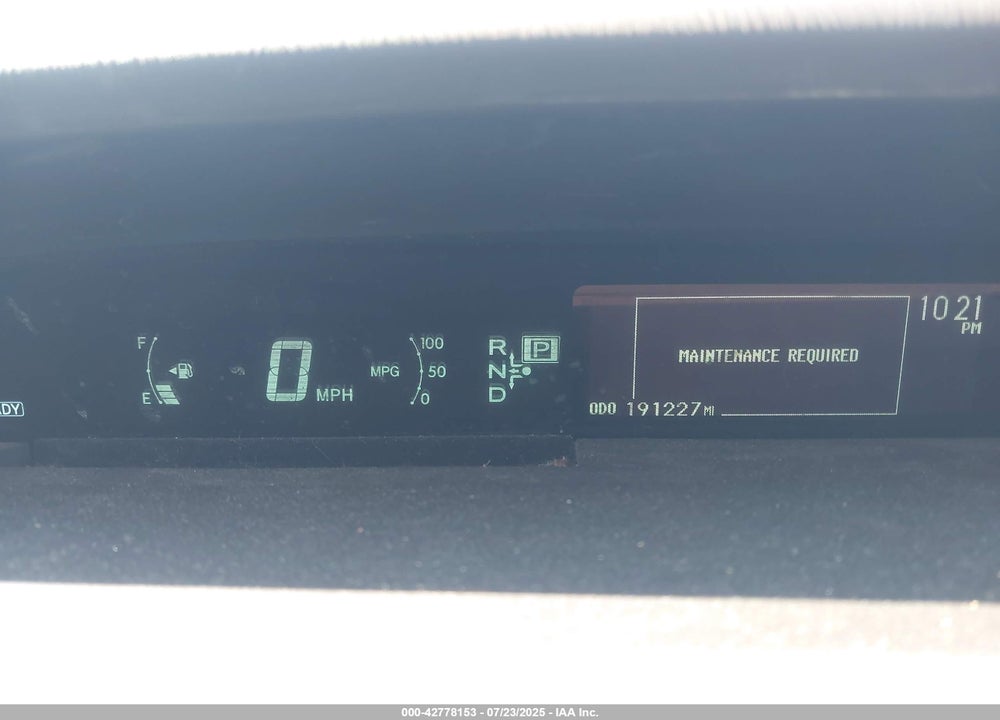 2012 TOYOTA PRIUS VIN: JTDKN3DU8C1503489