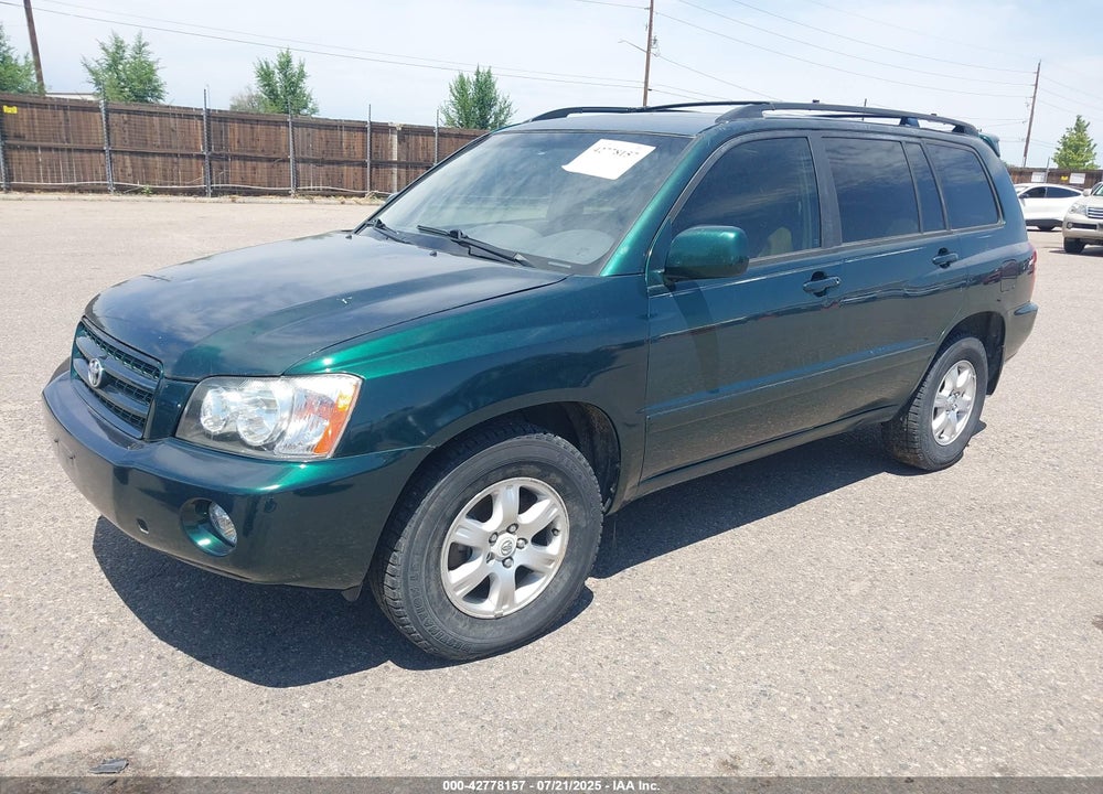2003 TOYOTA HIGHLANDER LIMITED V6 VIN: JTEHF21A030126167