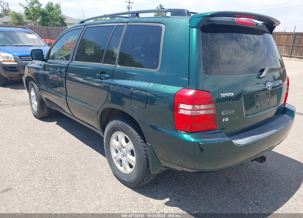 2003 TOYOTA HIGHLANDER LIMITED V6 VIN: JTEHF21A030126167