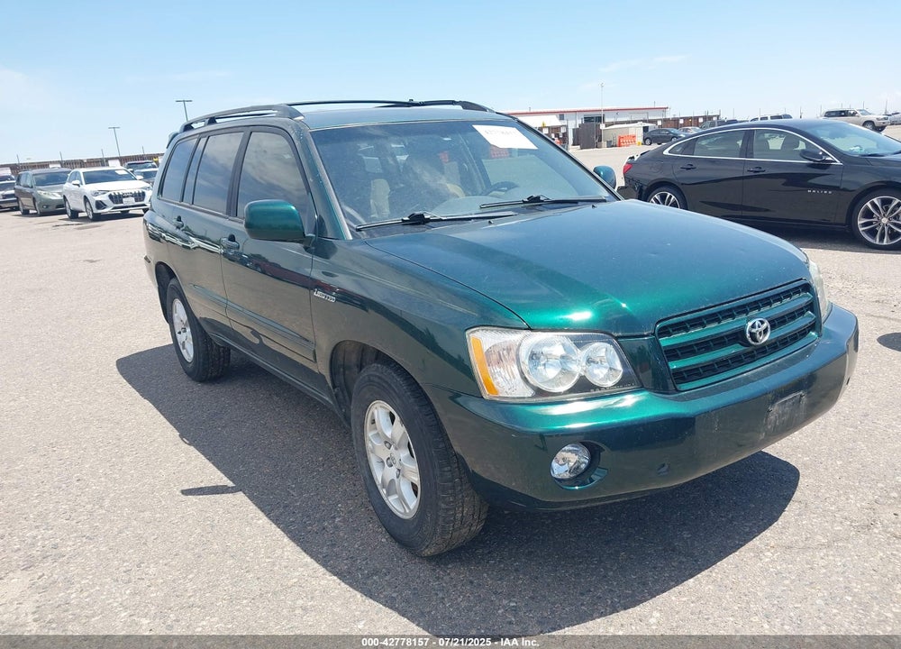 2003 TOYOTA HIGHLANDER LIMITED V6 VIN: JTEHF21A030126167