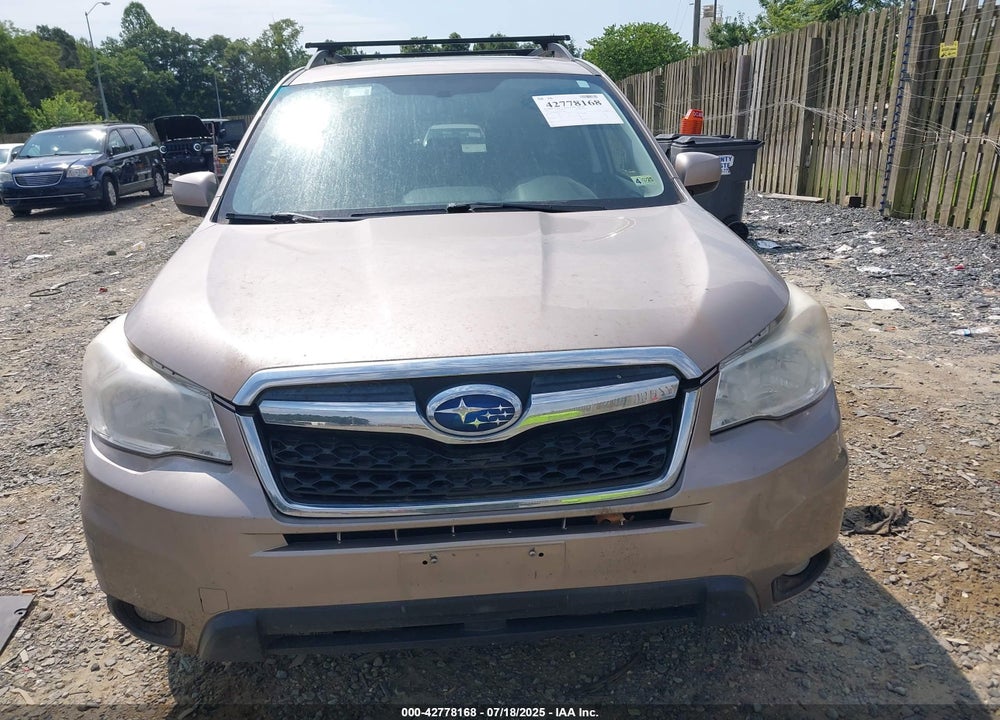 2014 SUBARU FORESTER VIN: JF2SJAHC4EH521484