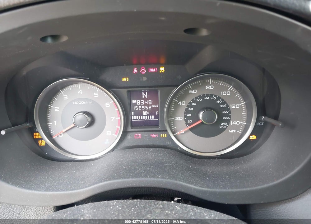 2014 SUBARU FORESTER VIN: JF2SJAHC4EH521484