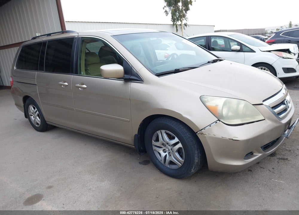 2005 HONDA ODYSSEY EX-L VIN: 5FNRL386X5B037672