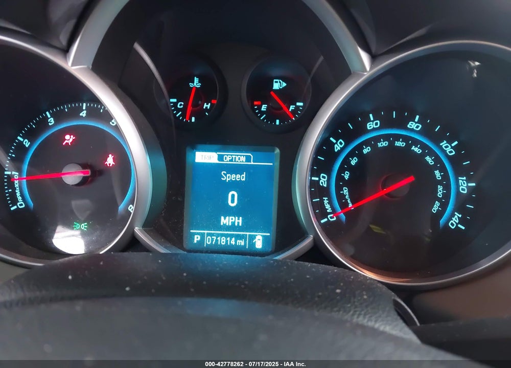 2013 CHEVROLET CRUZE VIN: 1G1PA5SH3D7198915