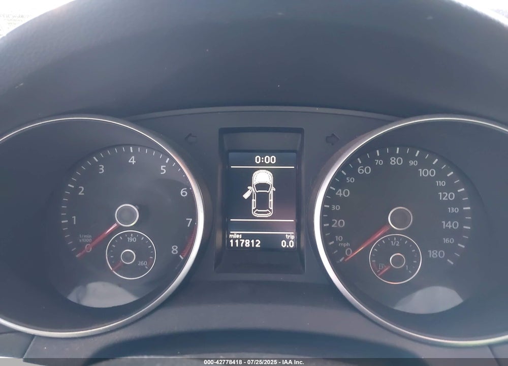 2012 VOLKSWAGEN GTI VIN: WVWEV7AJ6CW283528