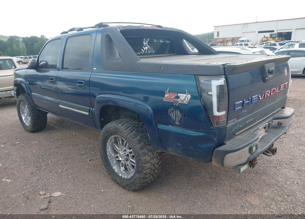 2005 CHEVROLET AVALANCHE 1500 Z71 VIN: 3GNEK12Z55G211397