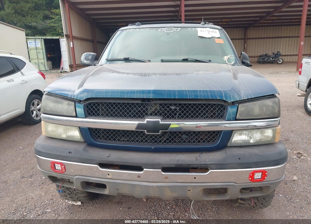 2005 CHEVROLET AVALANCHE 1500 Z71 VIN: 3GNEK12Z55G211397