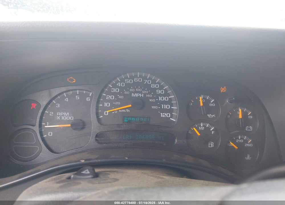 2005 CHEVROLET AVALANCHE 1500 Z71 VIN: 3GNEK12Z55G211397